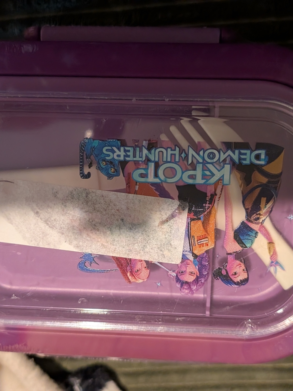 K-Pop Demon Hunters Purple Kids Lunchbox